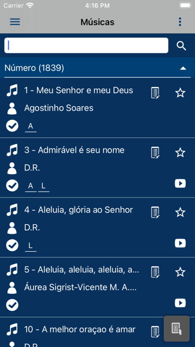 Louvemos o Senhor Cifrado Screenshot