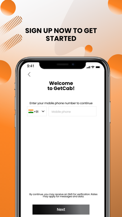 GETCAB - Book Taxi & Auto Screenshot