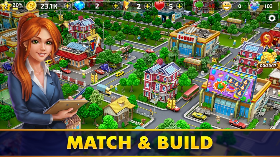 Mayor Match・City Builder Games - 1.1.104 - (iOS)