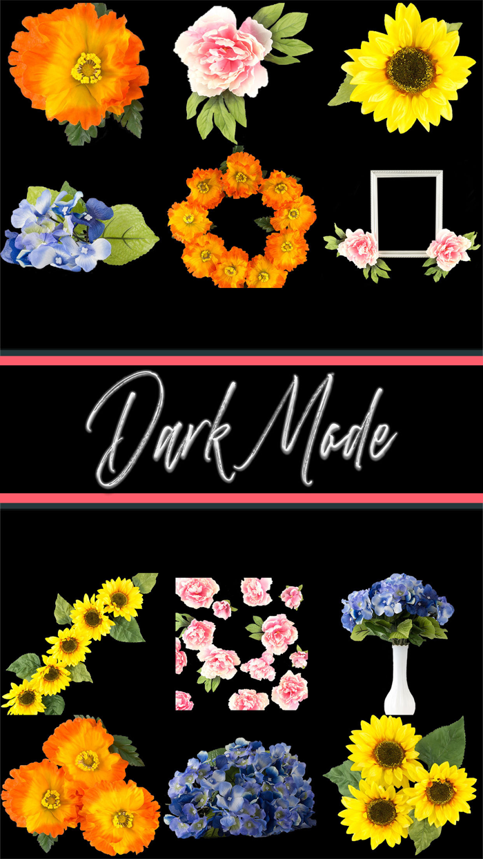 Chic Floral Stickers