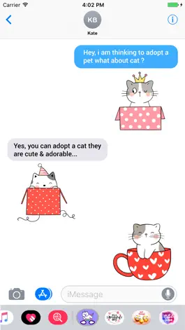 Game screenshot White Cat Stickers-CatMoji hack