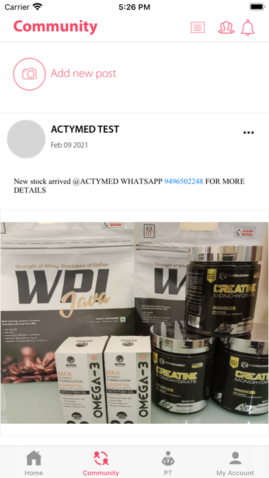 ACTYMED CLINICS Screenshot