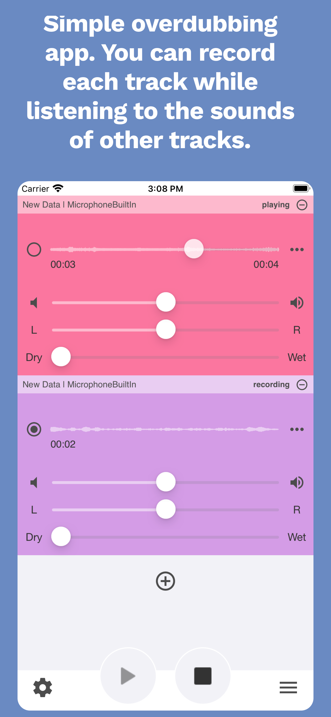 Overdub EasyMixRecorder