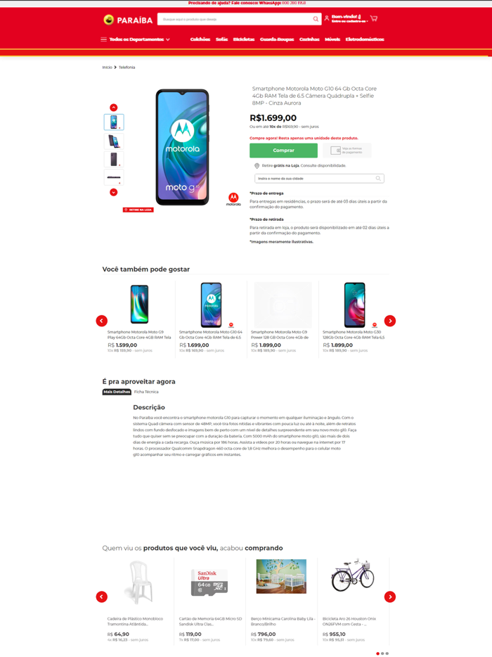 Armazém Paraíba Compre Online