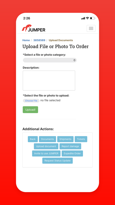 Screenshot #1 pour Mobile App By Jumper