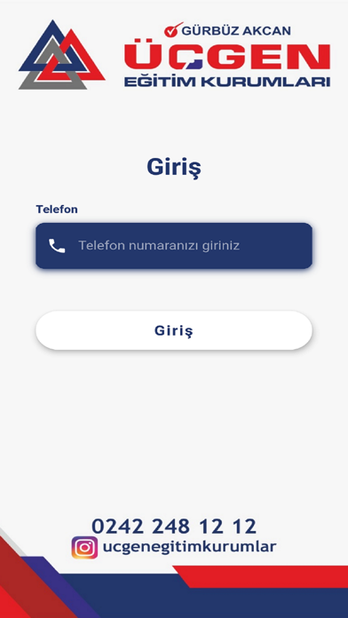 Üçgen Eğitim Kurumları Screenshot