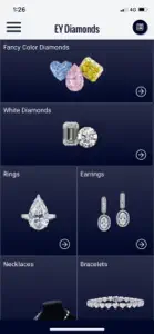 EYdiamonds screenshot #1 for iPhone