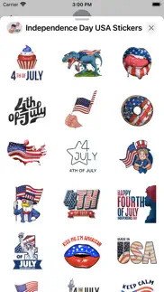 independence day usa stickers problems & solutions and troubleshooting guide - 2