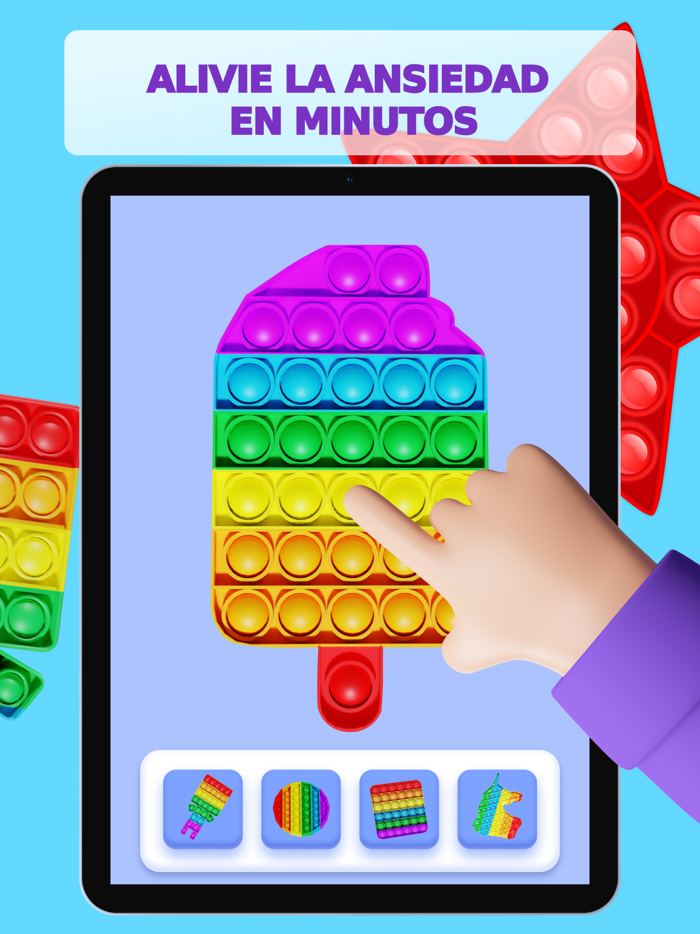 Pop It Fidget Trading Toys 3D