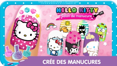 Screenshot #1 pour Salon de manucure Hello Kitty