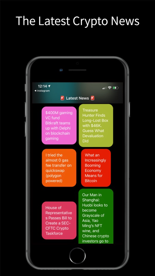 #1. Crypto Daily (iOS) By: Paul Lehn