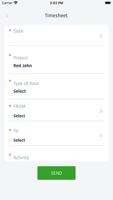 Byggstyring Screenshot