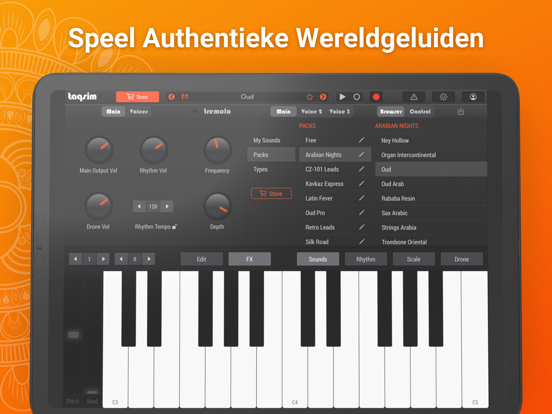 World Piano & Drum Machine iPad app afbeelding 1