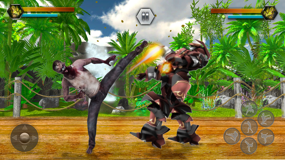 #1. Robots Rage- Vs Zombies(PVP) (iOS) 由: Shaikh M Shaheel Shahzad