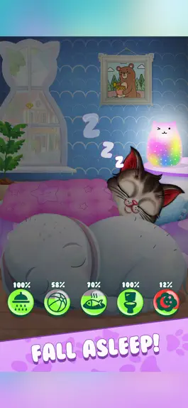 Game screenshot My Fluffy Kitty: Pet Care Game hack