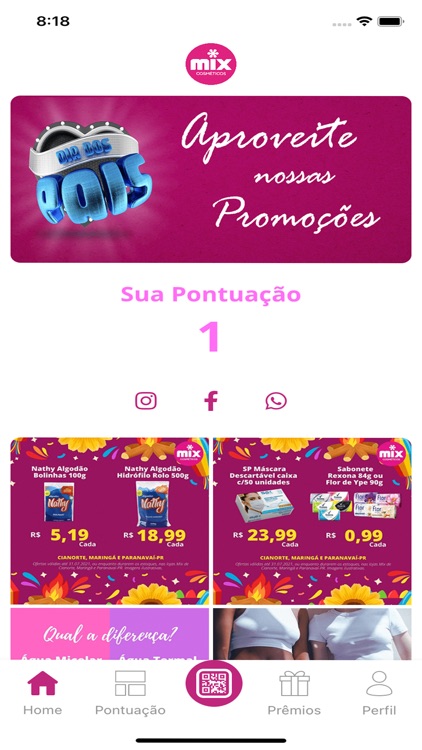 Mix Cosméticos Fidelidade