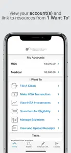 The EBSC HRA/FSA Benefits screenshot #1 for iPhone