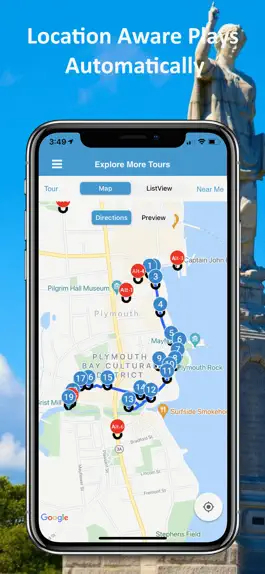 Game screenshot Plymouth MA Audio Tour Guide apk