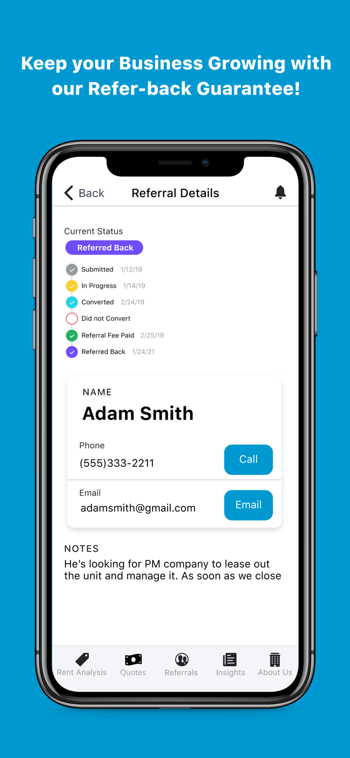 RPM Diamond ReferApp