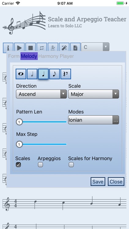 Scale & Arpeggio Teacher screenshot-4