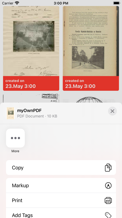 Screenshot #1 pour Image To PDF Converter App!