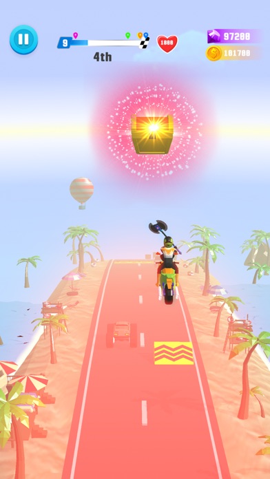 Racing Clash - Road Smash Moto Screenshot