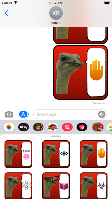 The Ostrich Says Screenshot