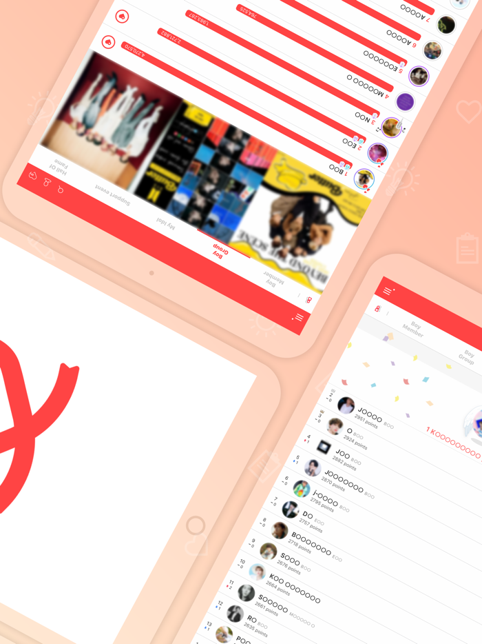 CHOEAEDOL  Kpop idol rankings