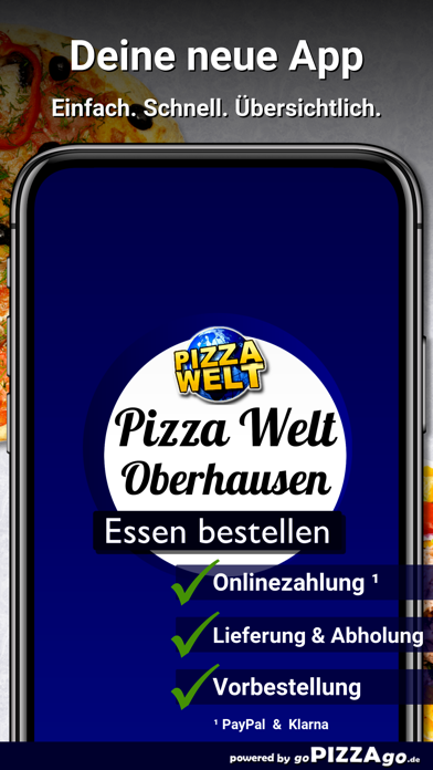 Pizza-Welt Oberhausen Screenshot