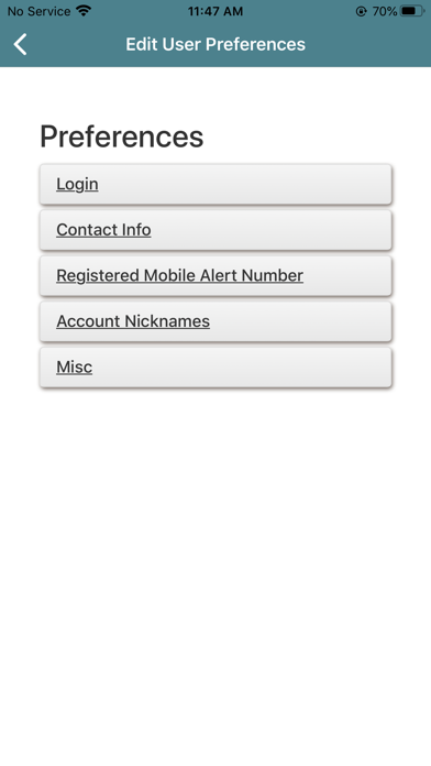 Emerald Credit Union Screenshot