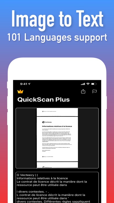 Quickscan+ to PDF OCR JPG TXT Screenshot 4 - AppWisp.com Quickscan+ to PDF OCR JPG TXT Screenshot 4 - AppWisp.com