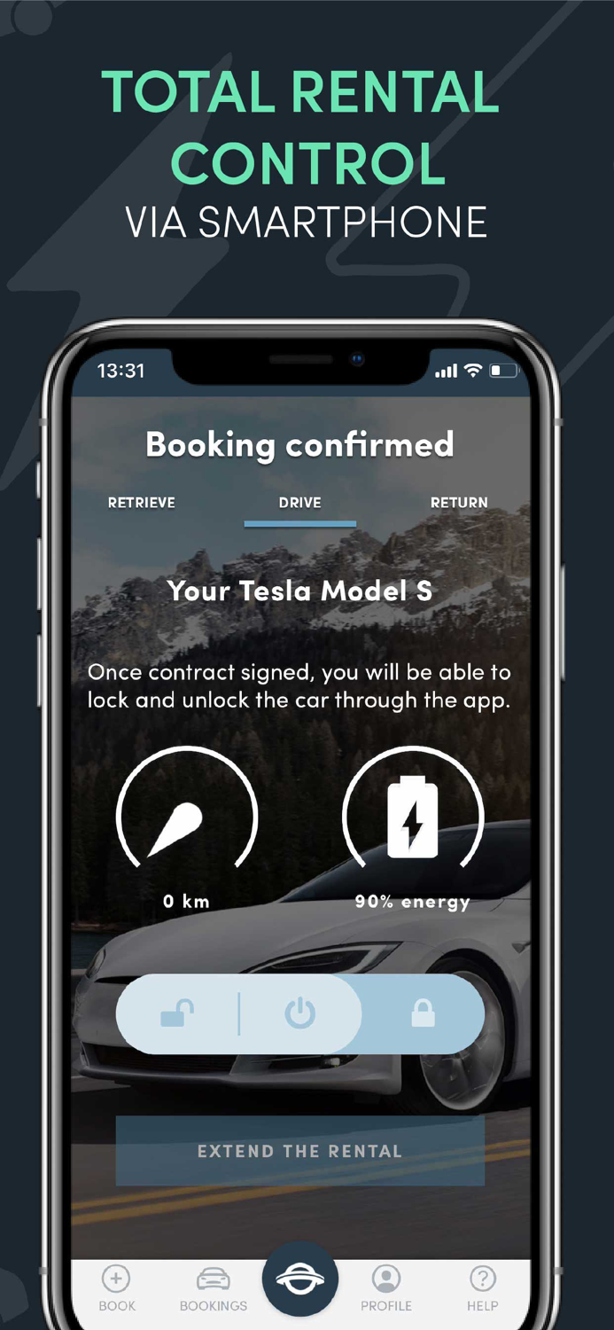 UFODRIVE 24-7 EV Car Rental