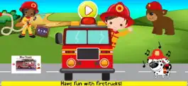 Game screenshot Пожарная машина игры для детей mod apk