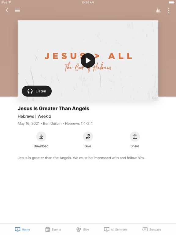 The Bridge | MO iPad screenshot 3 - Lifestyle app