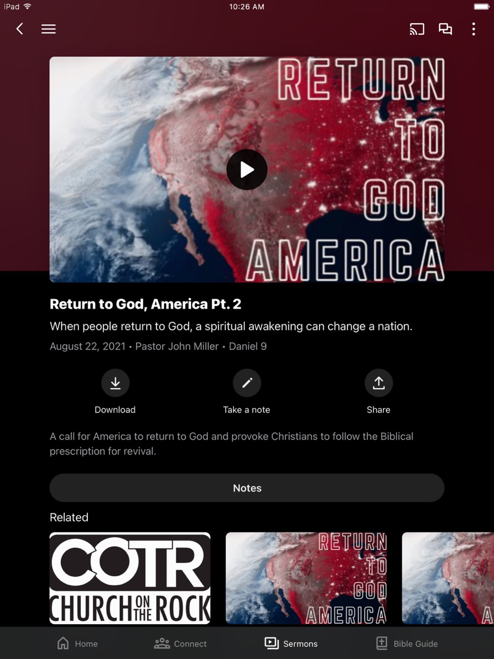 iPad screenshot