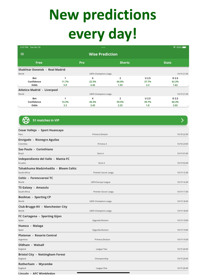 Soccer Betting Tips Prediction
