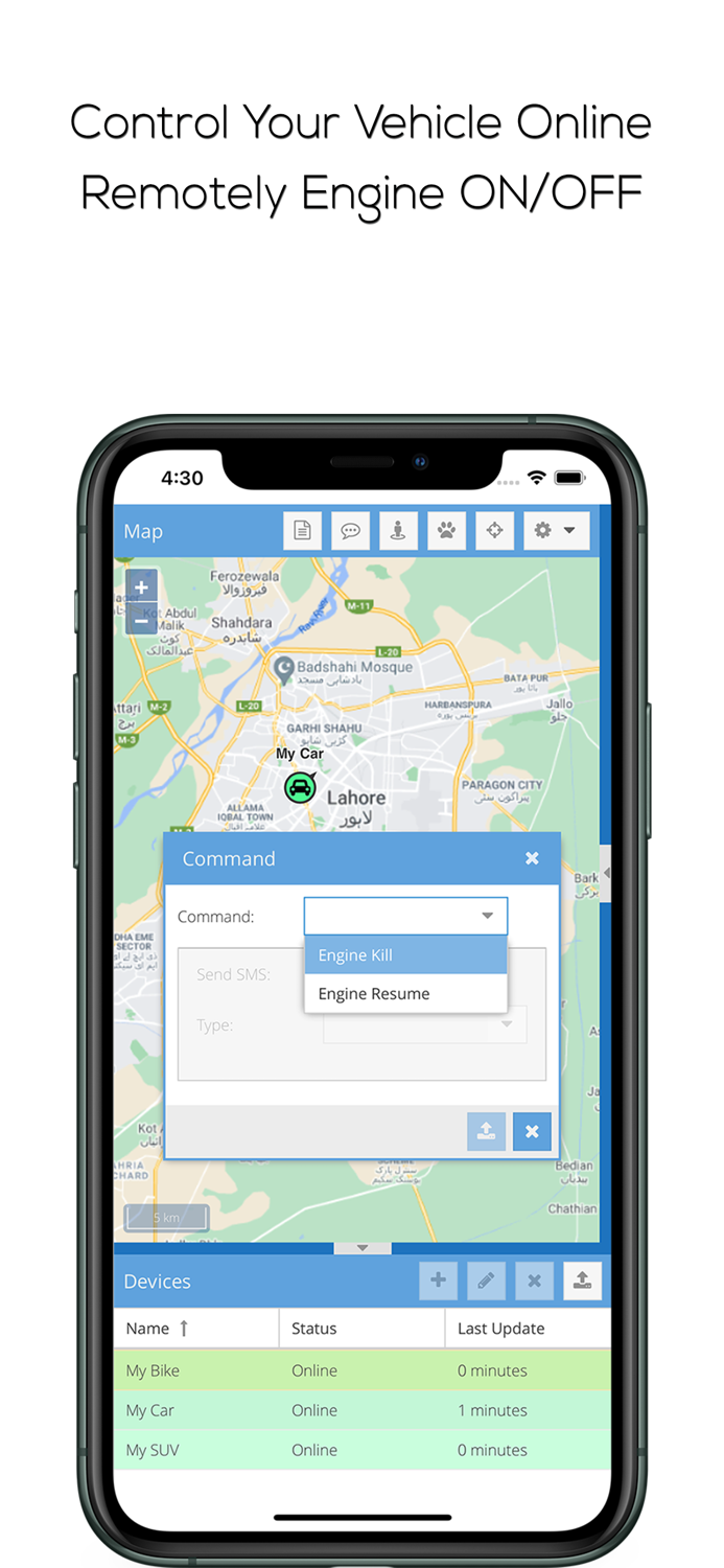 E-Tracking - Live View Tracker