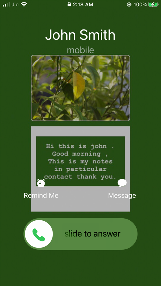 #3. Notes in Contacts (iOS) 게시자: A2G3 Media inc