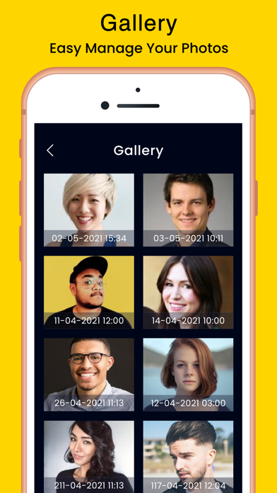 Photo Mosaic blur Screenshot