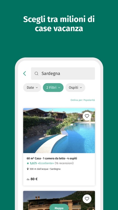 CaseVacanza.it - App turisti Screenshot