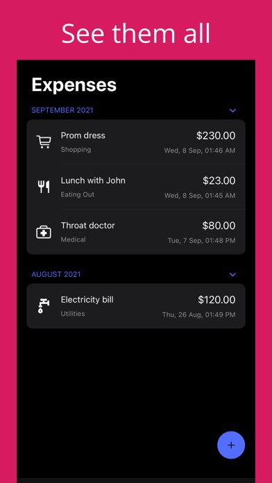 Budget Buddy: Track expenses Screenshot