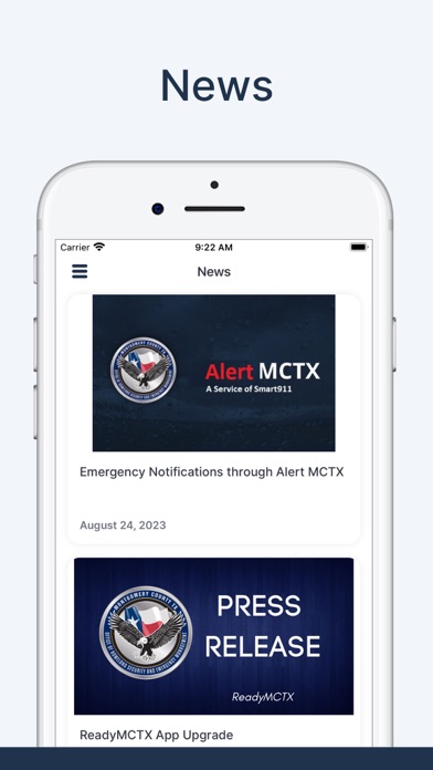 ReadyMCTX - Montgomery County Screenshot