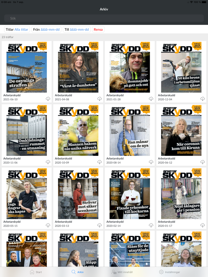 Arbetarskydd – om arbetsmiljön