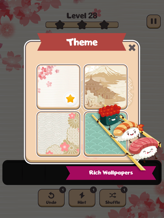 Sushi Tile Match screenshot 4