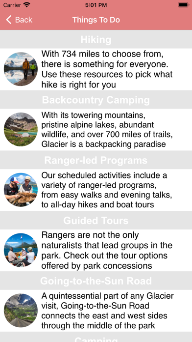 Glacier-National-Park Screenshot