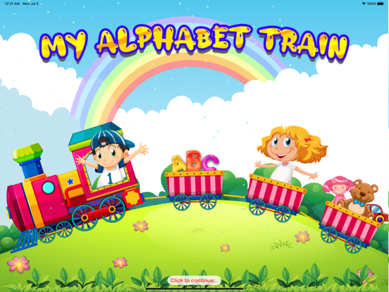 Screenshot #4 pour My Alphabet Train - English