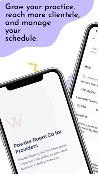 Powder Room Co. - Providers Screenshot