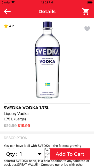 Destination Wine & Liquor Screenshot