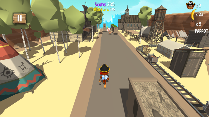 Pirate Monkey Run 2