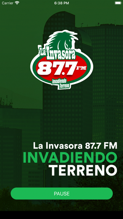 La Invasora 87.7 FM Screenshot